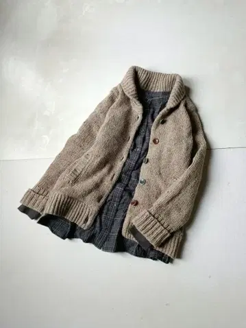 아두이트리스테스 LOISIR 믹스 울 가디건