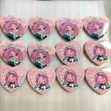 에이리언 스테이지 ALNST 애니메이트 카페 캔뱃지 미지