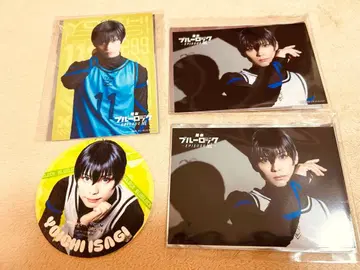 블루 록 이사기 요이치 에피 나기 브로마이드 코스터 세트