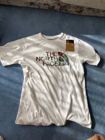 THE NORTH FACE XL 화이트 티셔츠
