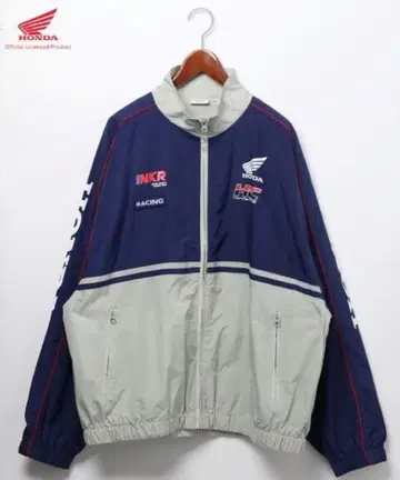 Honda x niko and - HONDA 콜라보 레이싱 블루종 네이비