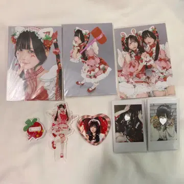 큐루링 해봐 큐루해 신기루 아므 팀 딸기 폴라로이드 아크릴 스탠드