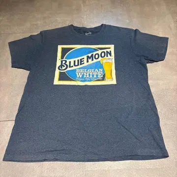 Blue Moon 맥주 로고 T셔츠