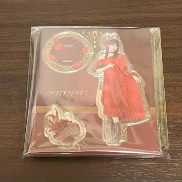 카니사와 모에코 아크릴 스탠드 캔뱃지 세트 미개봉 피오니즈