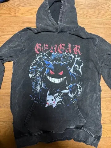 팬텀 그래픽 후드티 다크 그레이