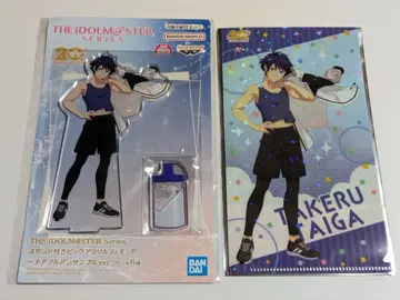 남코 한정판 아이돌 마스터 스탠드 포함 빅 아크릴 피규어 타이가 타케루