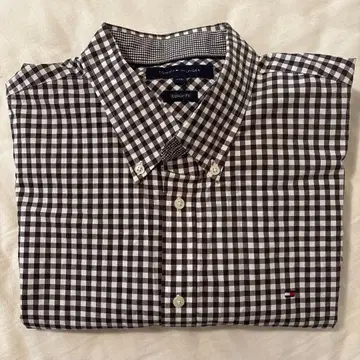 Tommy Hilfiger 체크 무늬 셔츠 XXL