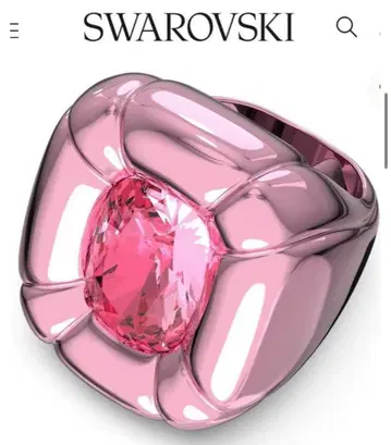 SWAROVSKI 스와로브스키 Dulcis 반지 핑크