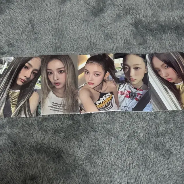 뉴진스 슈퍼샤이 1차 공방 풀세트 앨범 특전