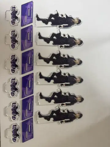 앙스타 히카제 카오루 신규 의상 아크릴 스탠드 6개 세트