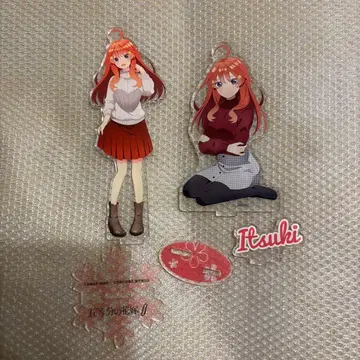 나카노 미츠키 아크릴 스탠드 2개 세트