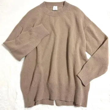 스픽 앤 스팬 캐시미어 울 크루 풀오버 2 베이지 카멜