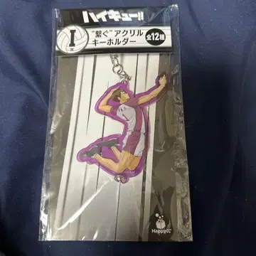 하이큐!! 아크릴 키링 캔뱃지 클리어 파일 세트