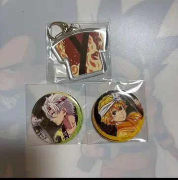 귀멸의 칼날 아와오도리 도쿠시마 캔뱃지 키링 젠이츠 시나즈가와 렌고쿠