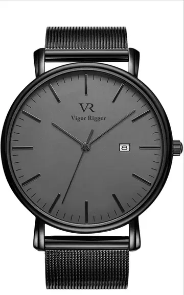 BUREI 남성용 손목시계 (블랙)