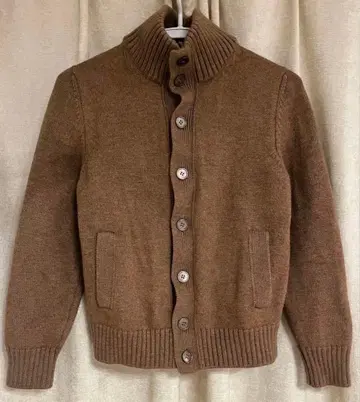 컨디션 최상 ZANONE 자노네 CHIOTO 5게이지 가디건 46 48