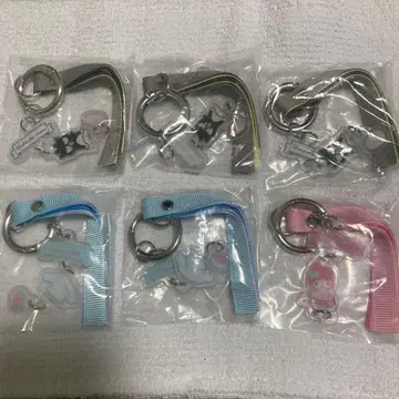 산리오 미니 참 포함 리본 태슬 3종 6개 낱개 판매 가능