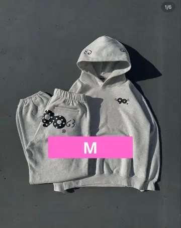 90 로고 오리지널 후디 스웨트 팬츠 M 세트