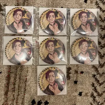 아마히코 카리스마 월드 캔뱃지 7개 세트