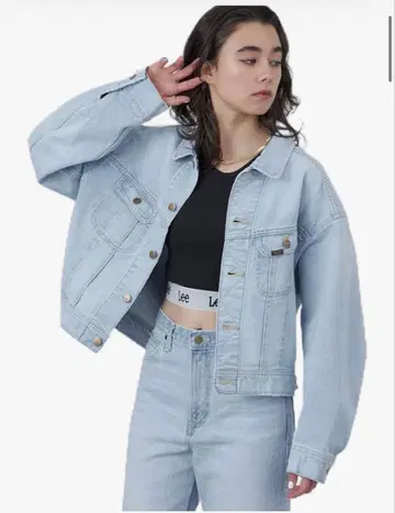 Lee STANDARD WARDROBE 데님 자켓 라이트 블루