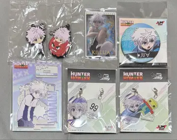 HUNTER x HUNTER 키루아 아크릴 스탠드 캔뱃지 키링