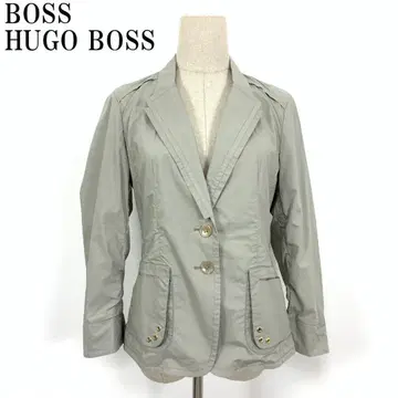 LA5573 휴고보스 절개 디자인 테일러드 자켓 베이지 M