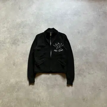 90s CASTELBAJAC 로고 니트 재킷 y2k