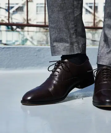 다크 브라운 가죽 드레스 슈즈