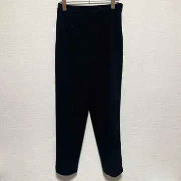 MARY QUANT 울 슬림 팬츠 블랙 M 사이즈