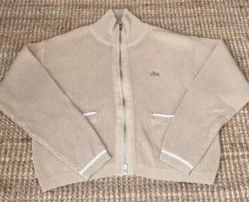 Lacoste 집업 로우게이지 니트 블루종