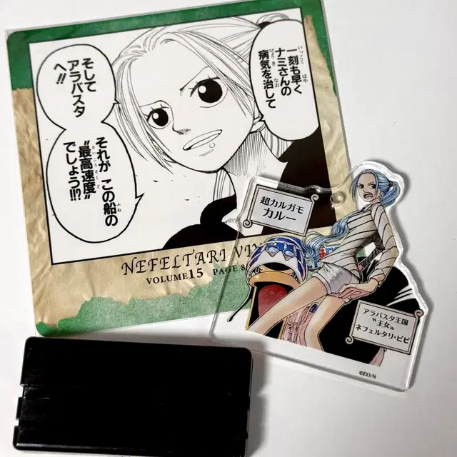 원피스 비비 명장면 디오라마 아크릴 스탠드