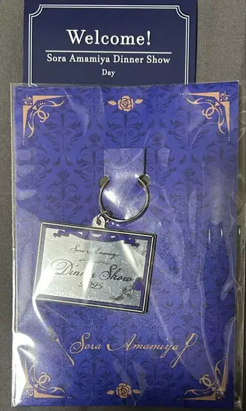 아메미야 텐 디너쇼 2025 아크릴 거울 키링 TrySail