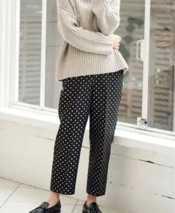 B:MING by BEAMS 골드 도트 자카드 팬츠 M 개성적