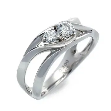 Thanks DAYS Platinum 플라티나 반지 다이아몬드