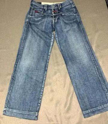 마리떼 프랑소와 저바도 데님 와이드 팬츠