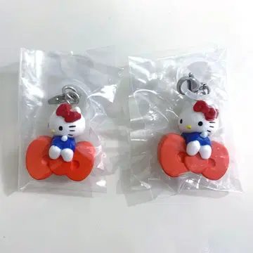 익명 배송 Hello Kitty 아메리칸 디자인 메지루시 가챠 2개
