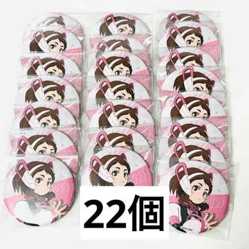 나의 히어로 아카데미아 7기 신 비주얼 캔뱃지 우라라카 오챠코