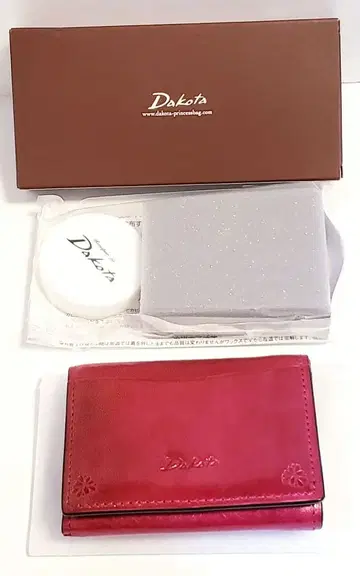 Dakota 3단 폴더형 지갑 쇼킹 핑크