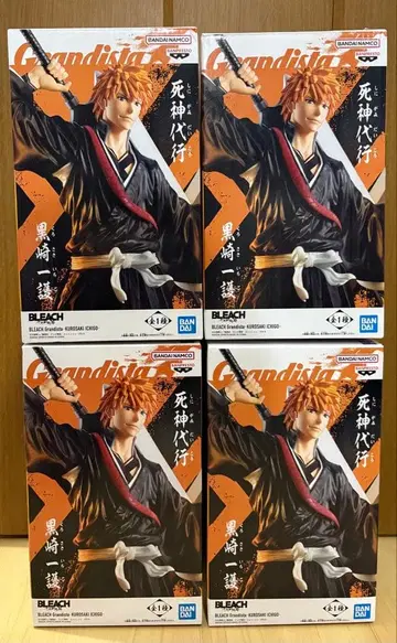 BLEACH Grandista 쿠로사키 이치고 피규어 4개 세트