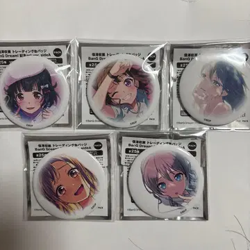 신자와 슈우텐 sideA Poppin'Party 캔뱃지