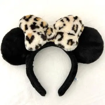 미니 레오파드 무늬 머리띠