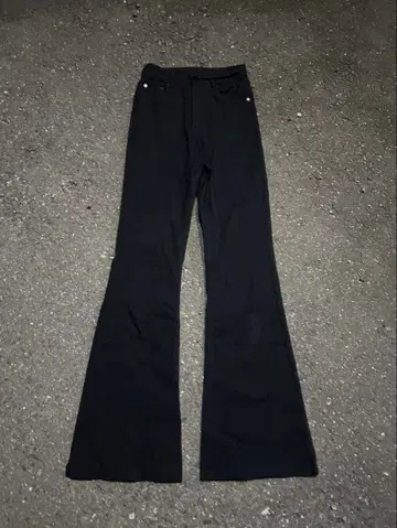 00s unknown black flare denim grunge y2k