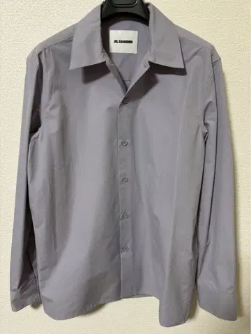 질샌더 긴팔 오픈 카라 셔츠 새상품급 사이즈 40