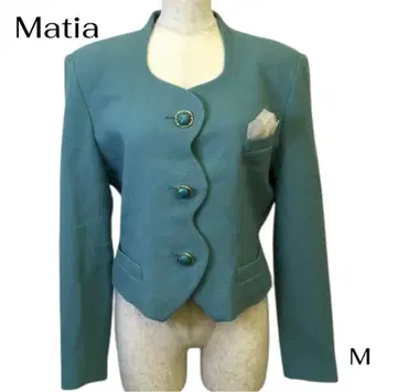 kk61 [ M ] Matia 컴팩트 테일러드 노카라 자켓