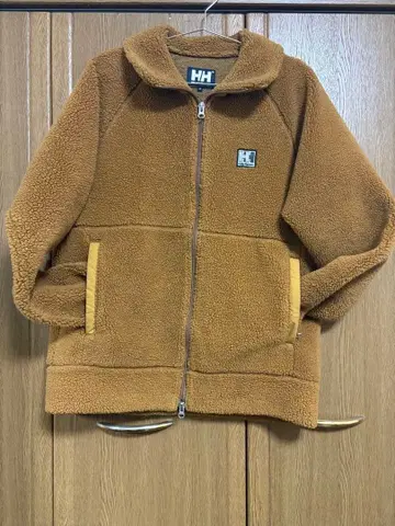 헬리 한센 보아 플리스 자켓 브라운