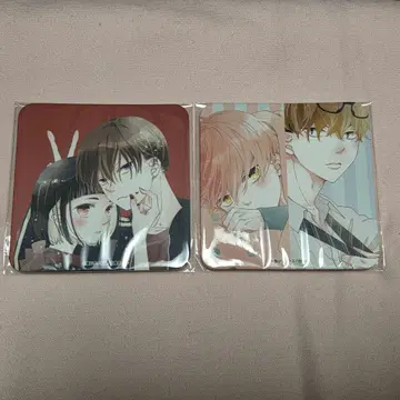 후쿠야마 료코 역대 남성용 집사 카페 코스터 사랑에 쓸데없는 말 세트