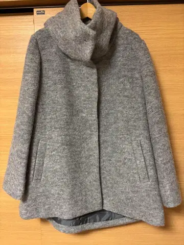 M-station 울 코트 그레이