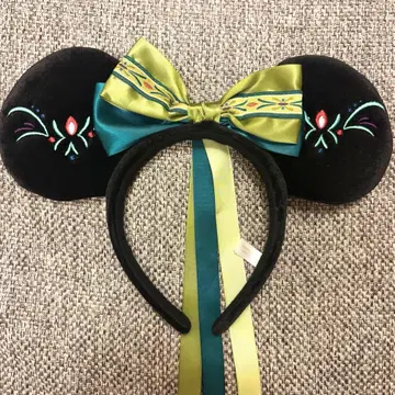 디즈니 판타지 스프링스 아나와 눈의 여왕 아나 머리띠