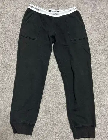 캘빈 클라인 블랙 팬츠 캘빈 클라인