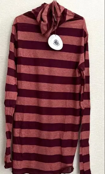 petit bateau 보더 터틀넥 롱T